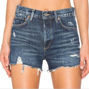 AGOLDE Jaden Denim Shorts
